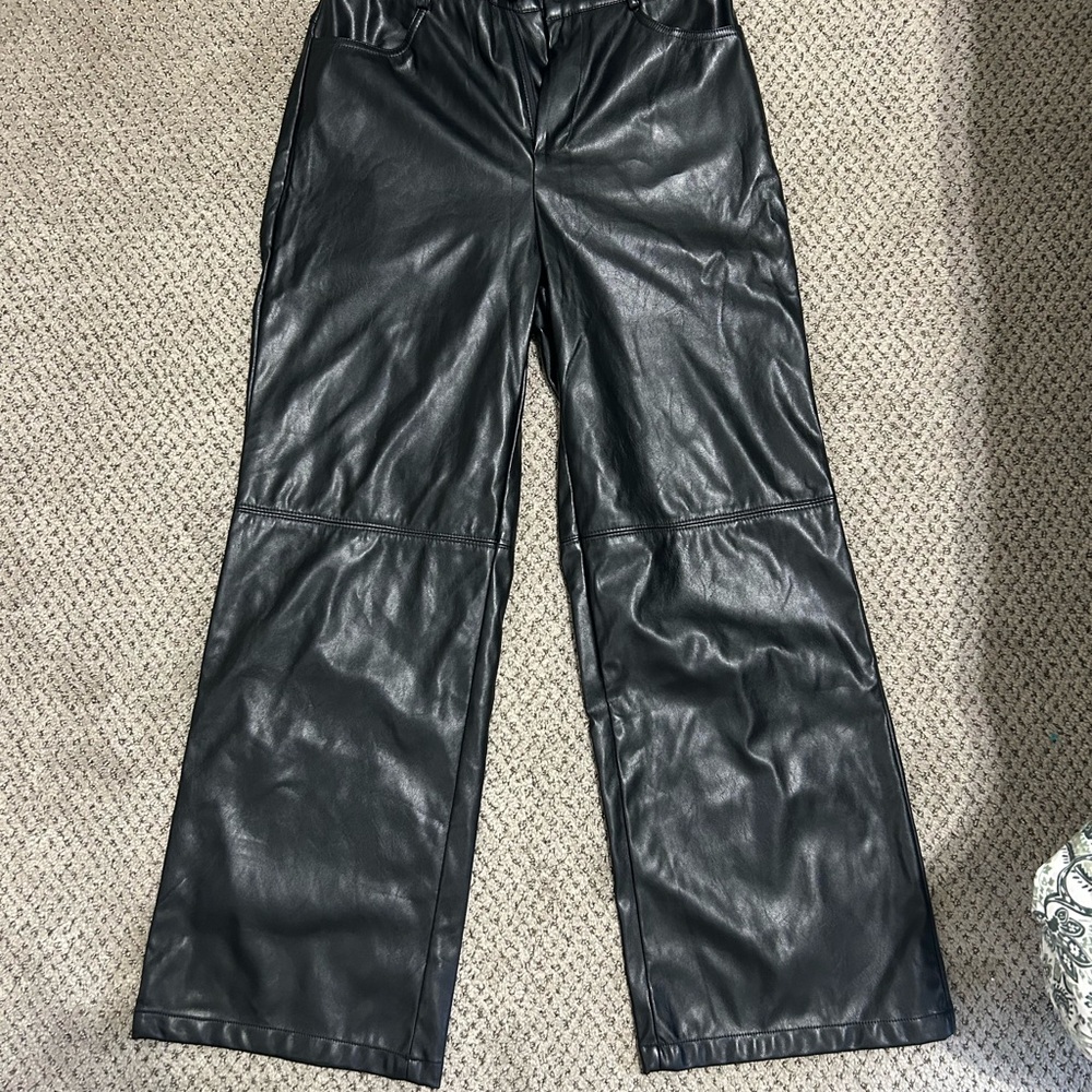SHEIN Black Wide Leg Pants